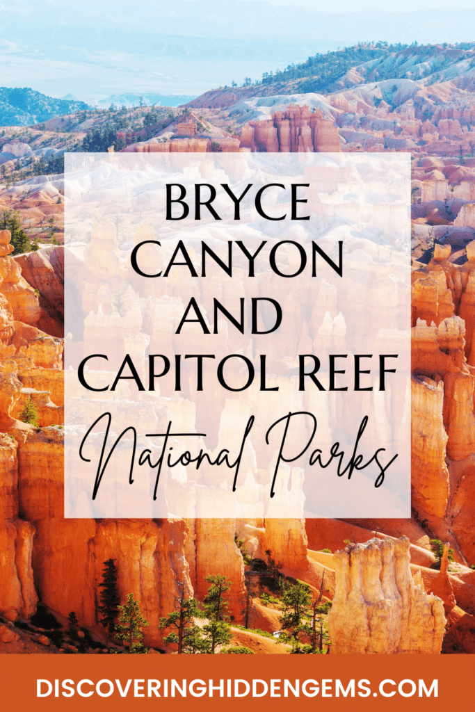 Bryce Canyon and Capitol Reef National Parks Itinerary