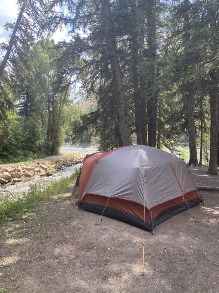 Jackson Hole / Snake River KOA camp site