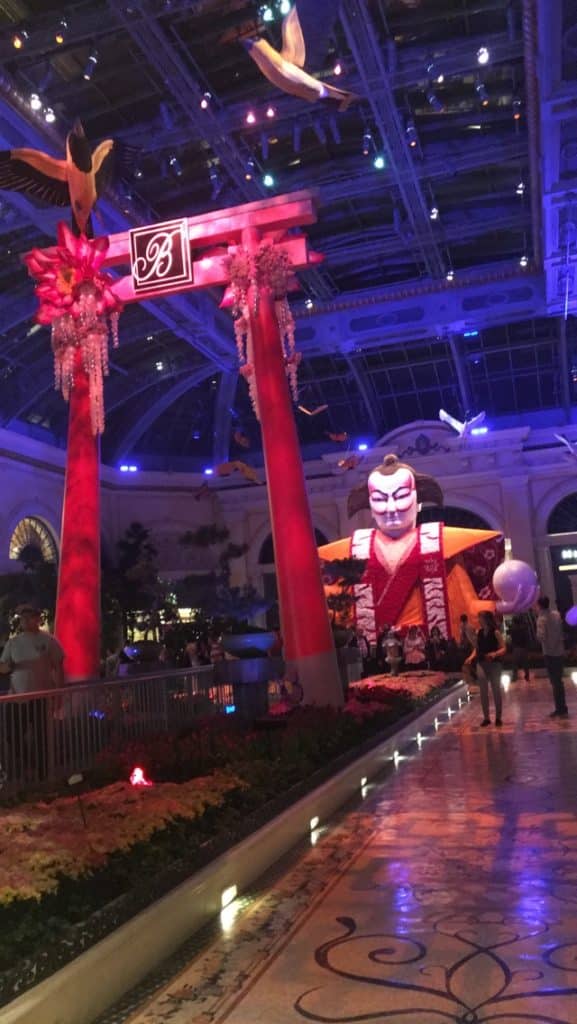 Bellagio Las Vegas Hotel Review - Bellagio Conservatory May 2017 Display Chinese Theme