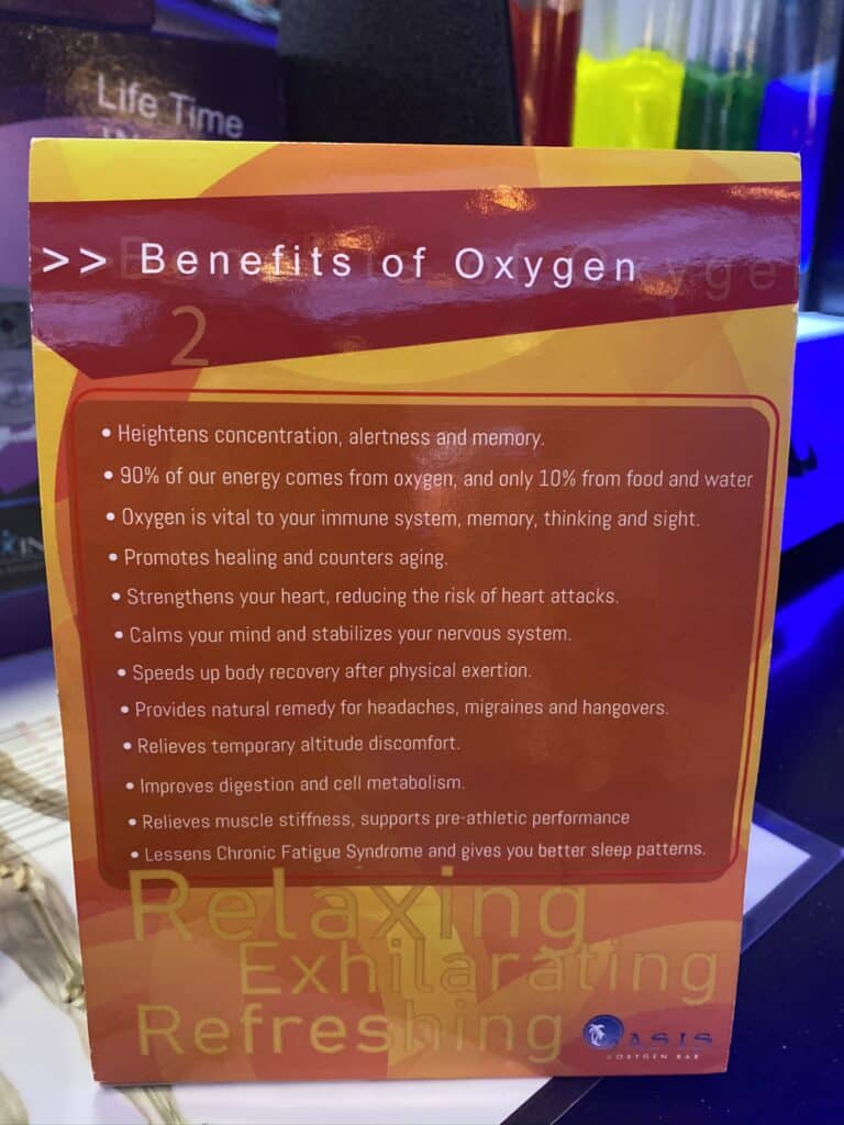Oxygen Bar and Aqua Massage - Las Vegas