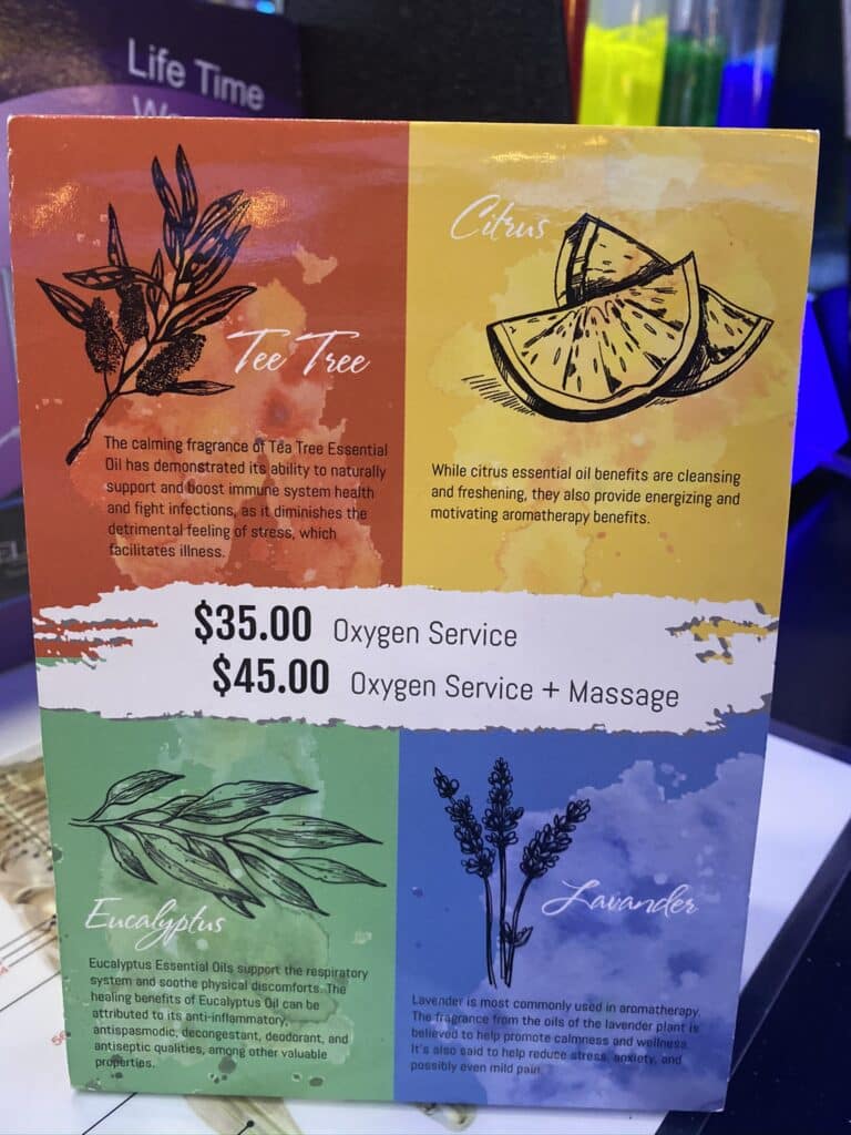 Oxygen Bar and Aqua Massage in Las Vegas