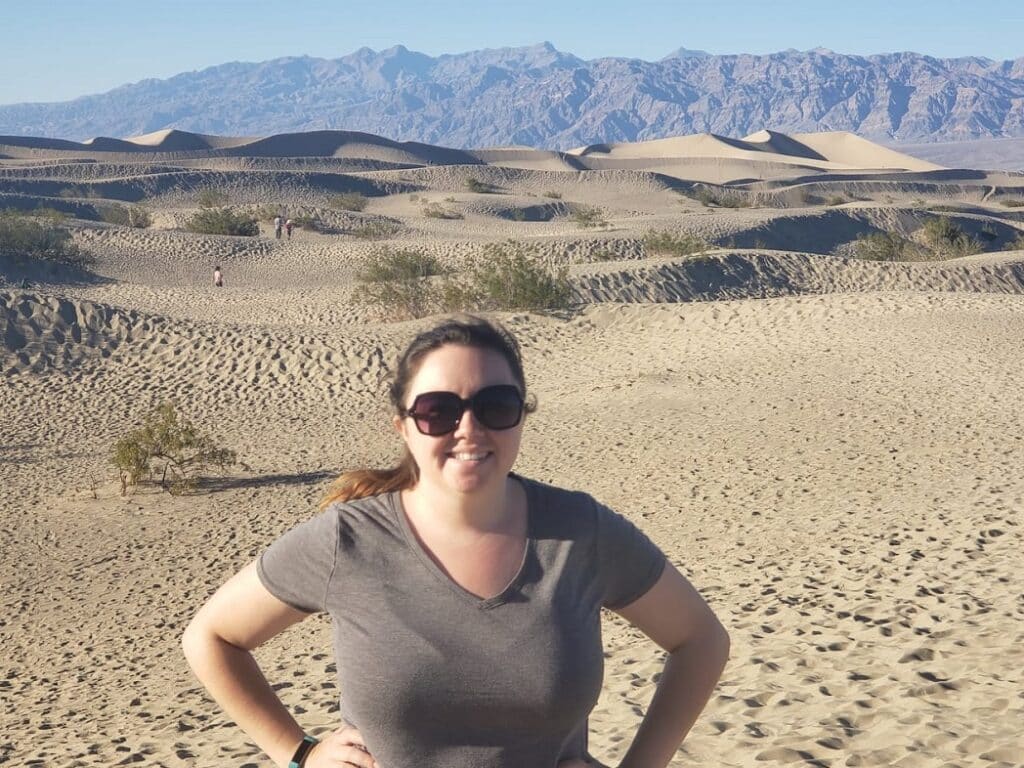 Mesquite Flat Sand Dunes at Death Valley National Park