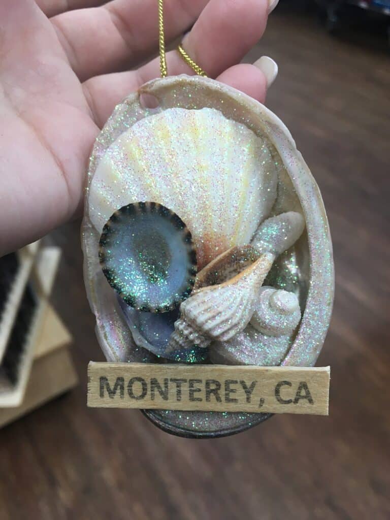 Monterey, California Christmas ornament