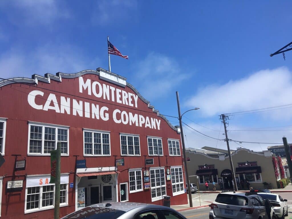 Cannery Row in Monterey, California - Monterey Canning Company building