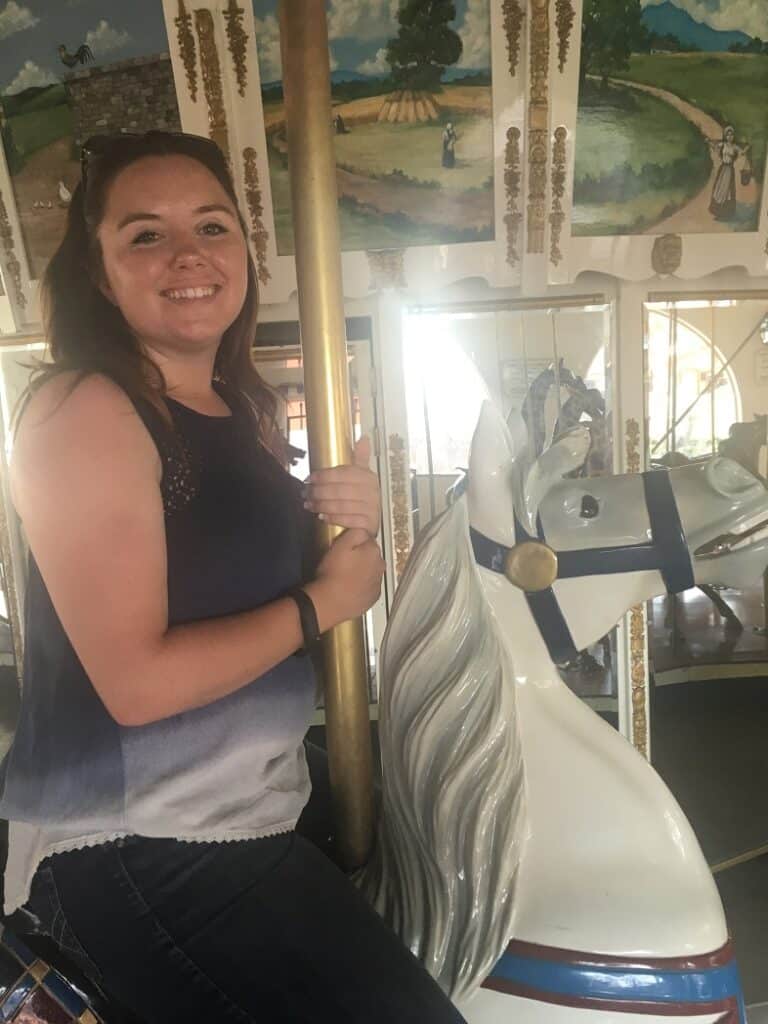 carousel at Seaport Village in San Diego
