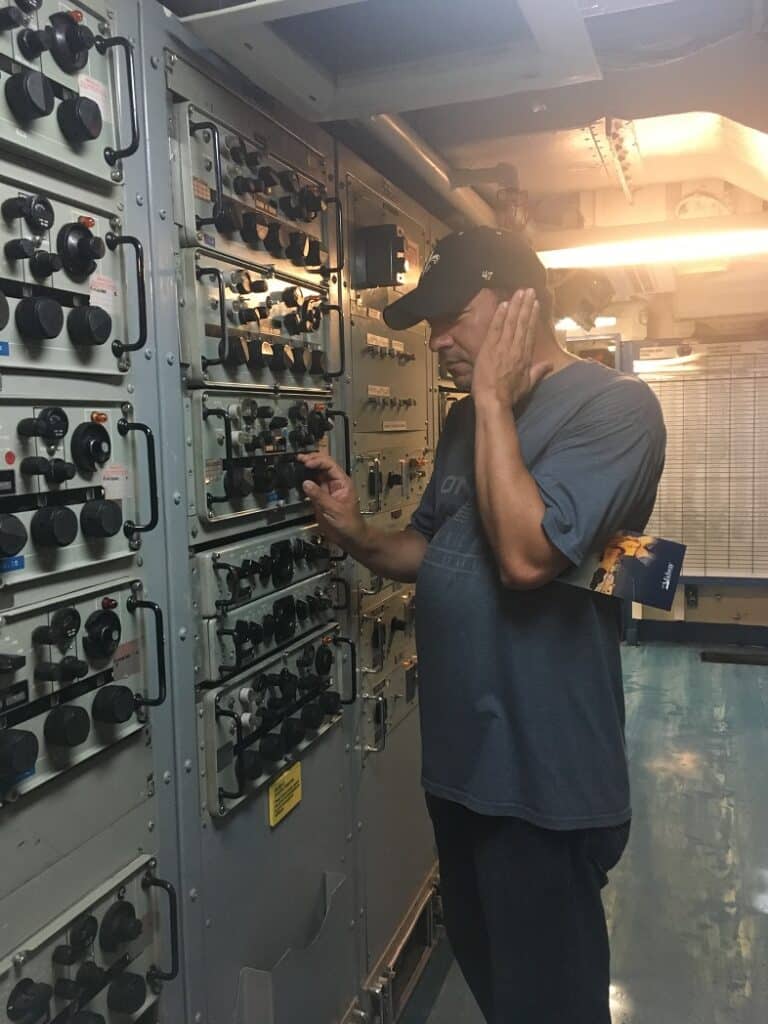 USS Midway Museum - San Diego, California - control room