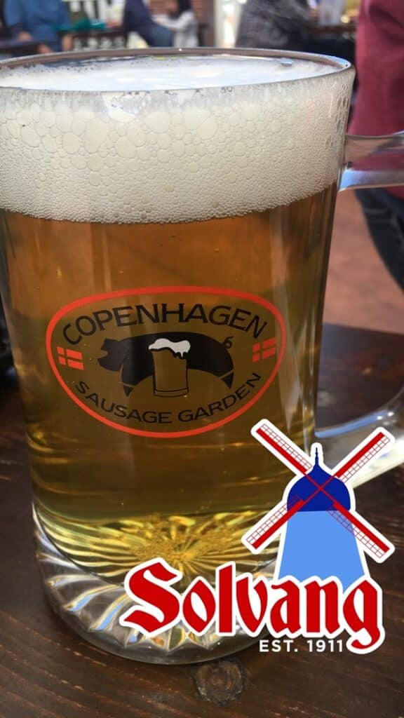 Copenhagen Sausage Garden - Solvang, California - Beer