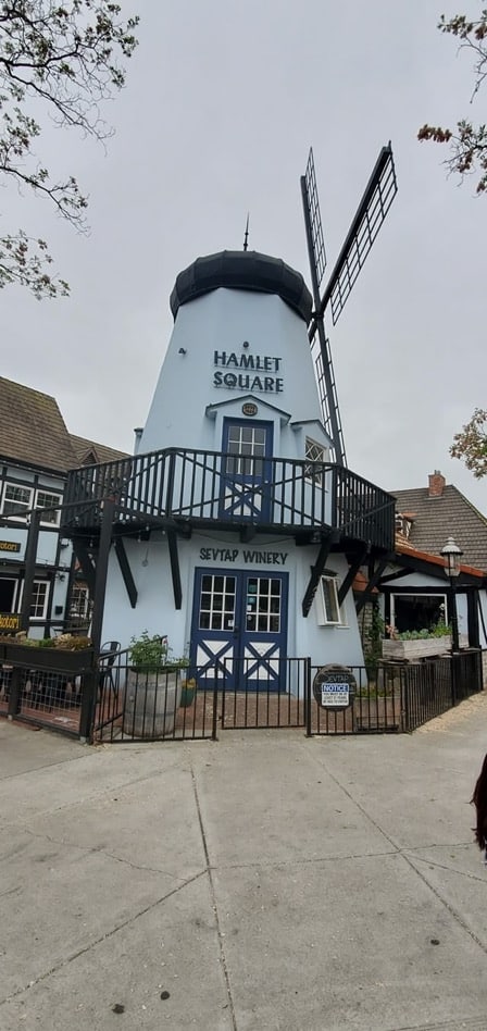 Hamlet Square Windmill - Solvang, California
