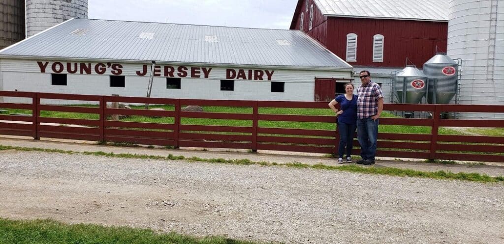 Young's Jersey Dairy Farm in Yellow Springs, Ohio