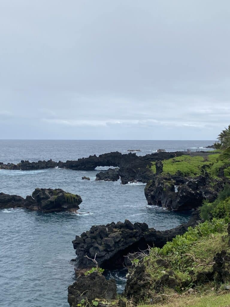 Wai'anapanapa State Park - Black Sand Beach - Road to Hana - Maui