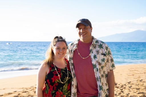 Maui's Finest Luau at Castaway Cafe - beach photoshoot