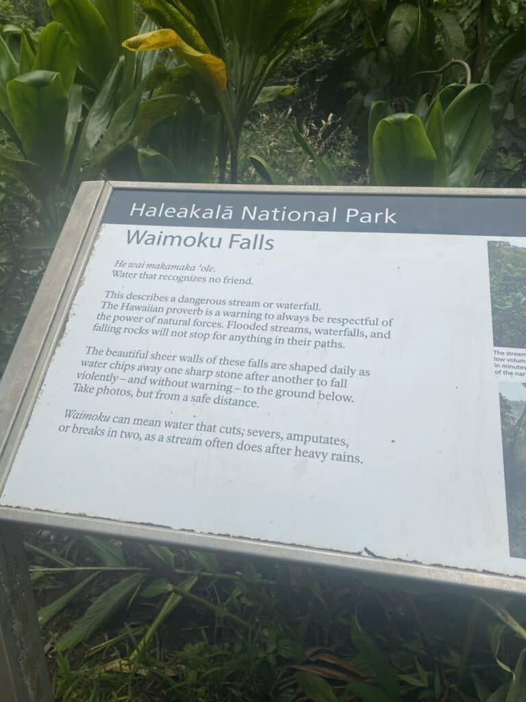 Pipiwai Trail at Haleakala National Park