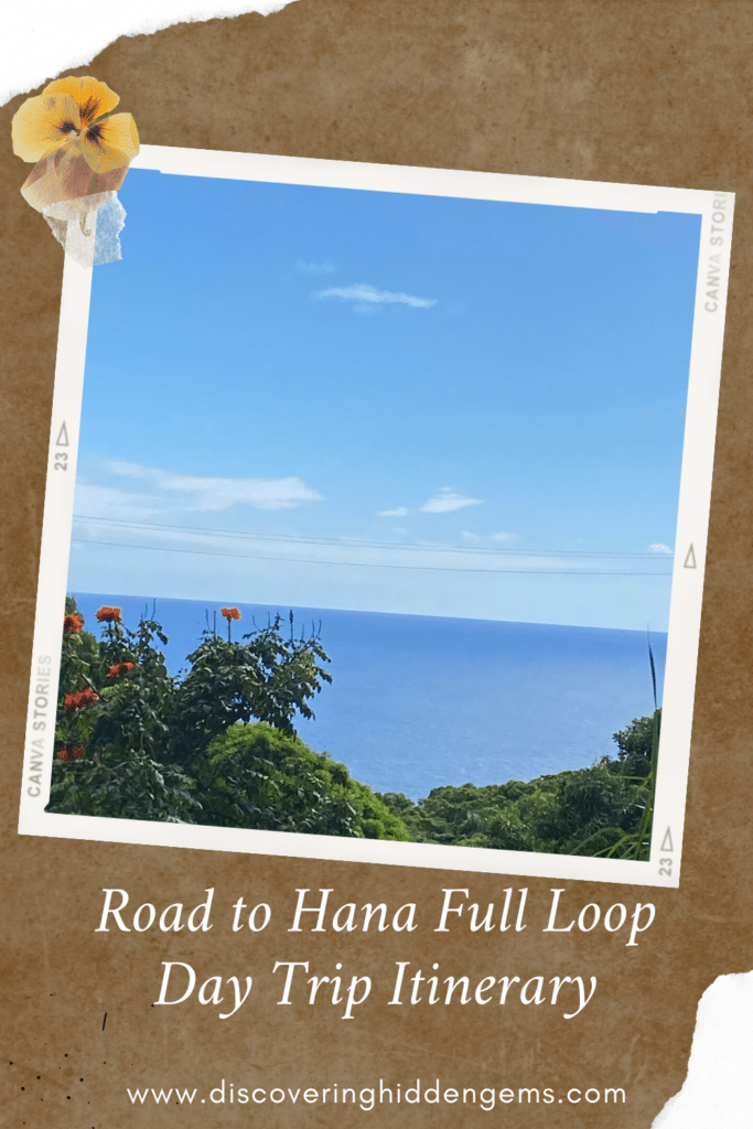 Road to Hana Full Loop Day Trip Itinerary