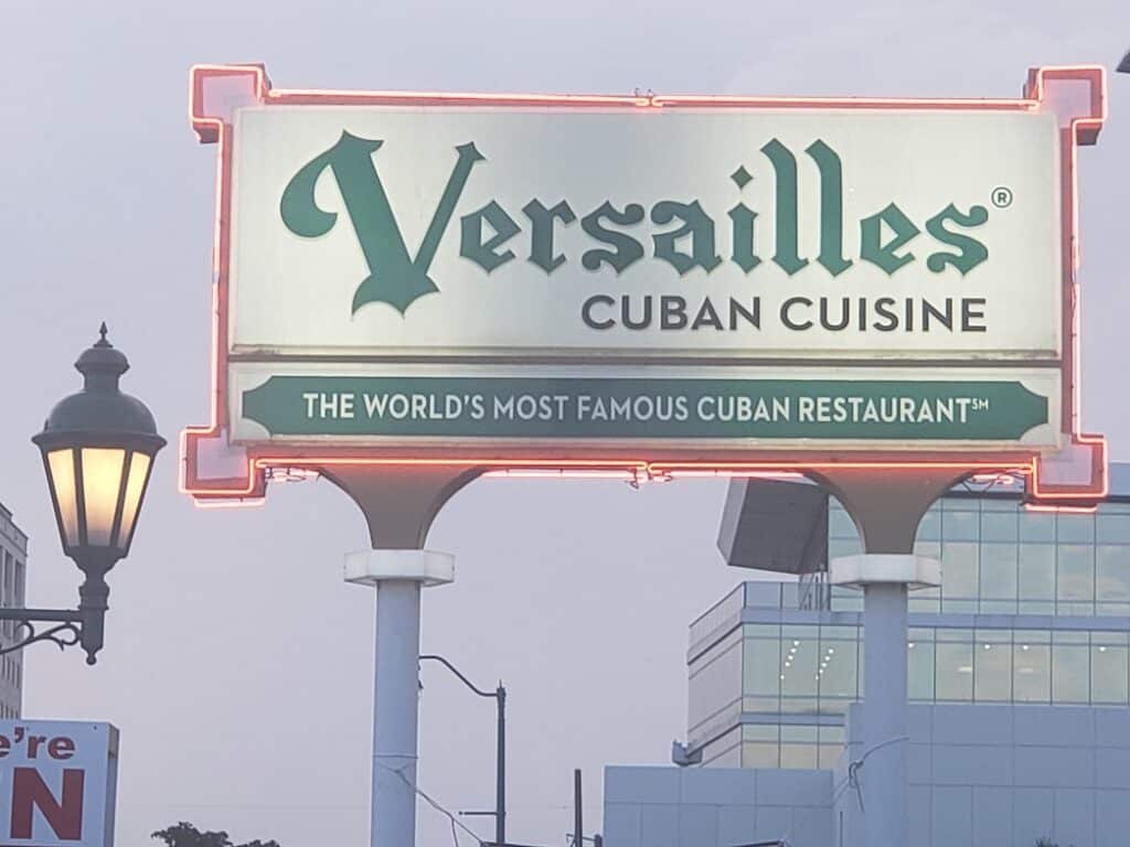 Versailles Cuban Cuisine in Miami