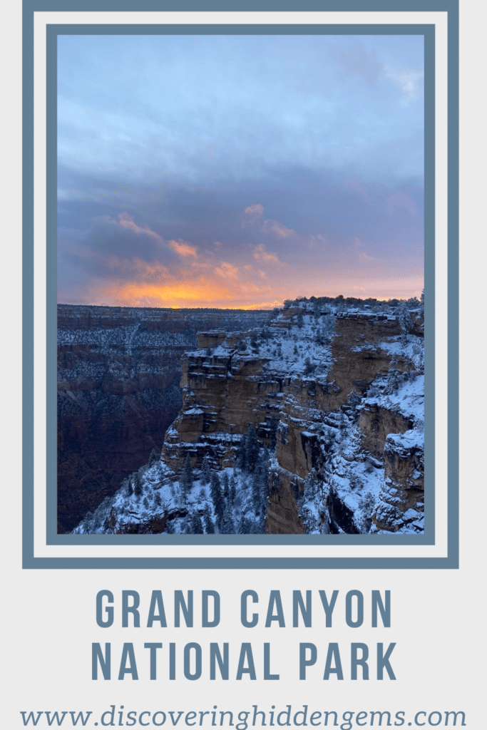 Grand Canyon National Park One Day Sunrise Itinerary