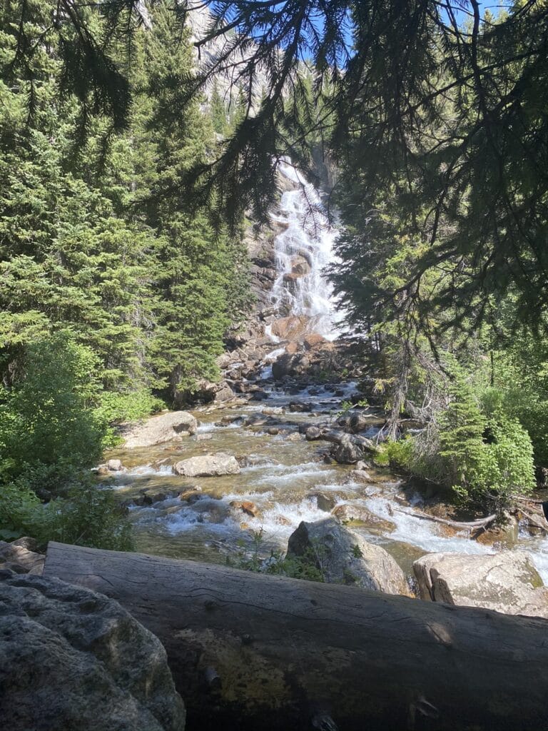Hidden Falls hike at Grand Teton National Park