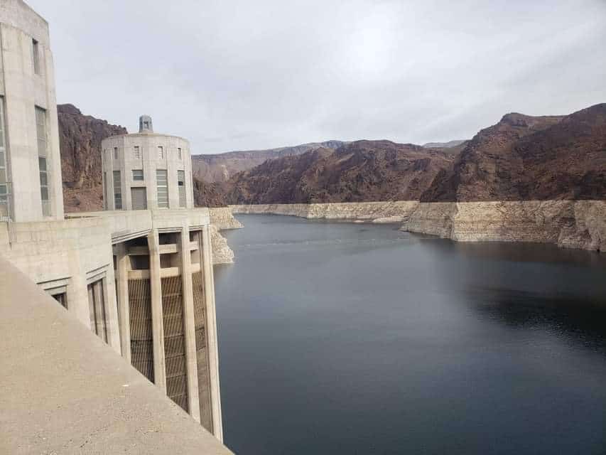 photo of Hoover Dam reservoir