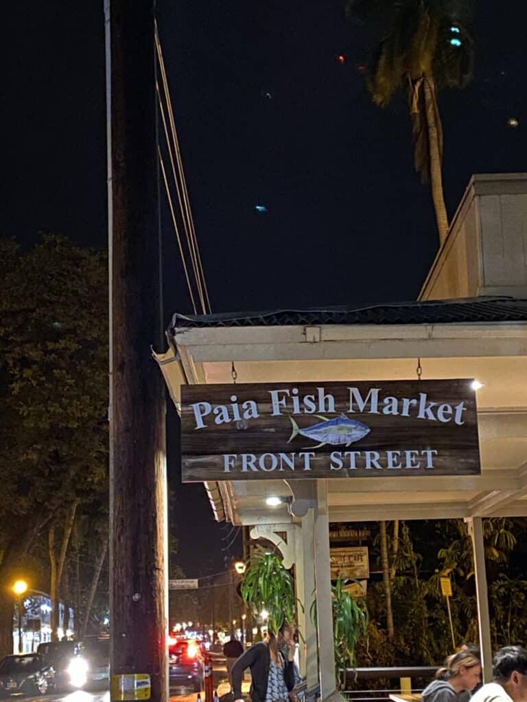 Paia Fish Market - Front Street - Lahaina, Maui