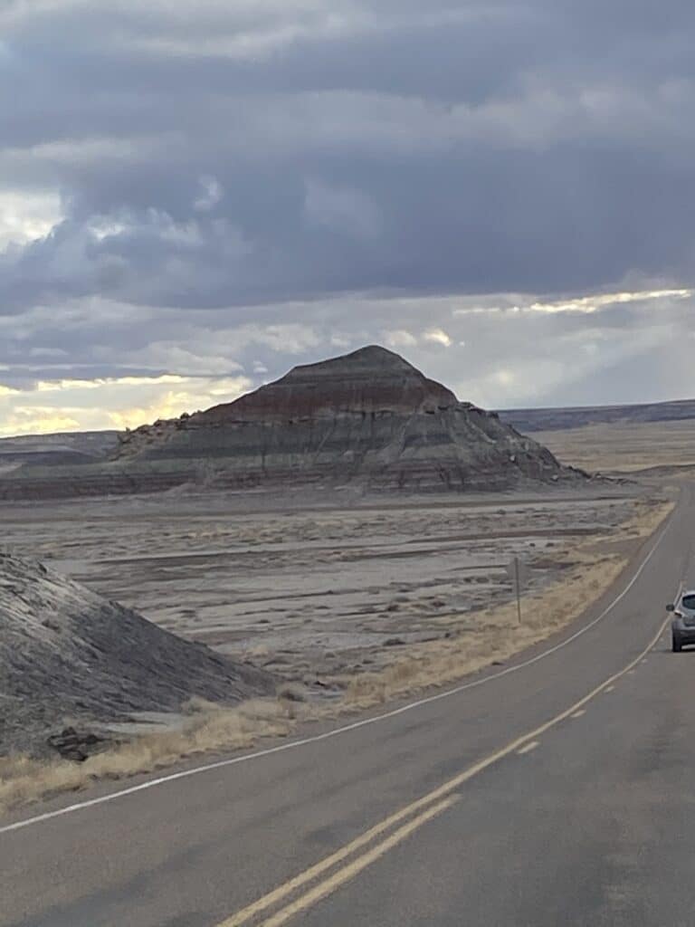 Petrified Forest National Park Southern Drive Scenic Views