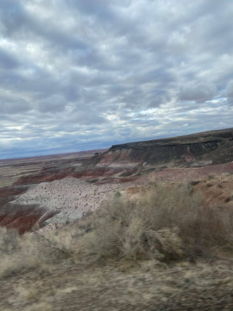 Petrified Forest National Park Northern Drive Scenic Views