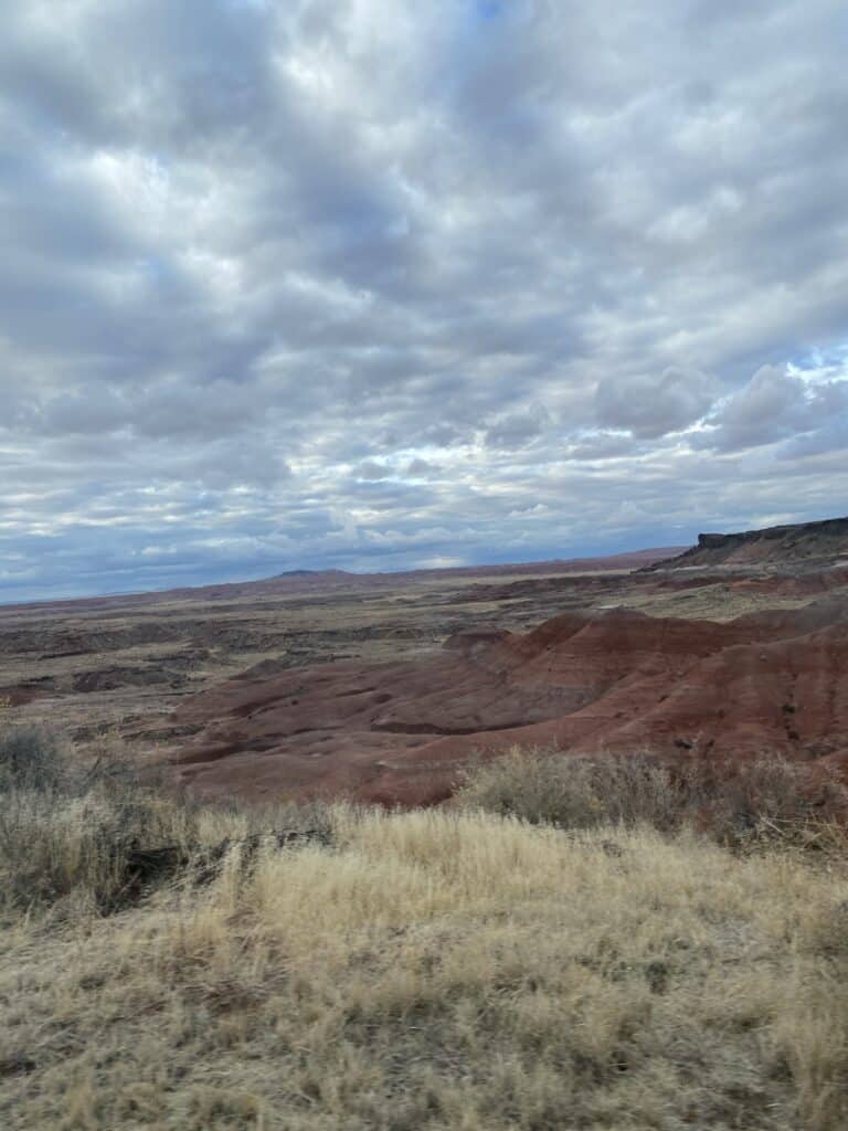 Petrified Forest National Park Northern Drive Scenic Views
