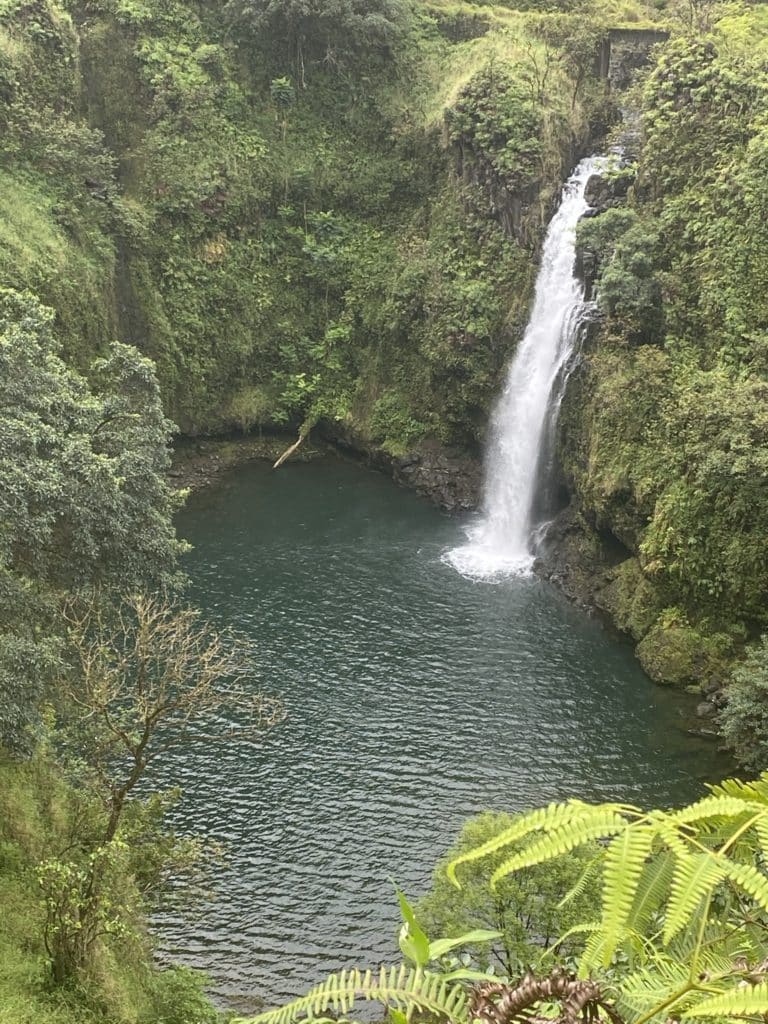 Wailua Iki Falls on the Road to Hana