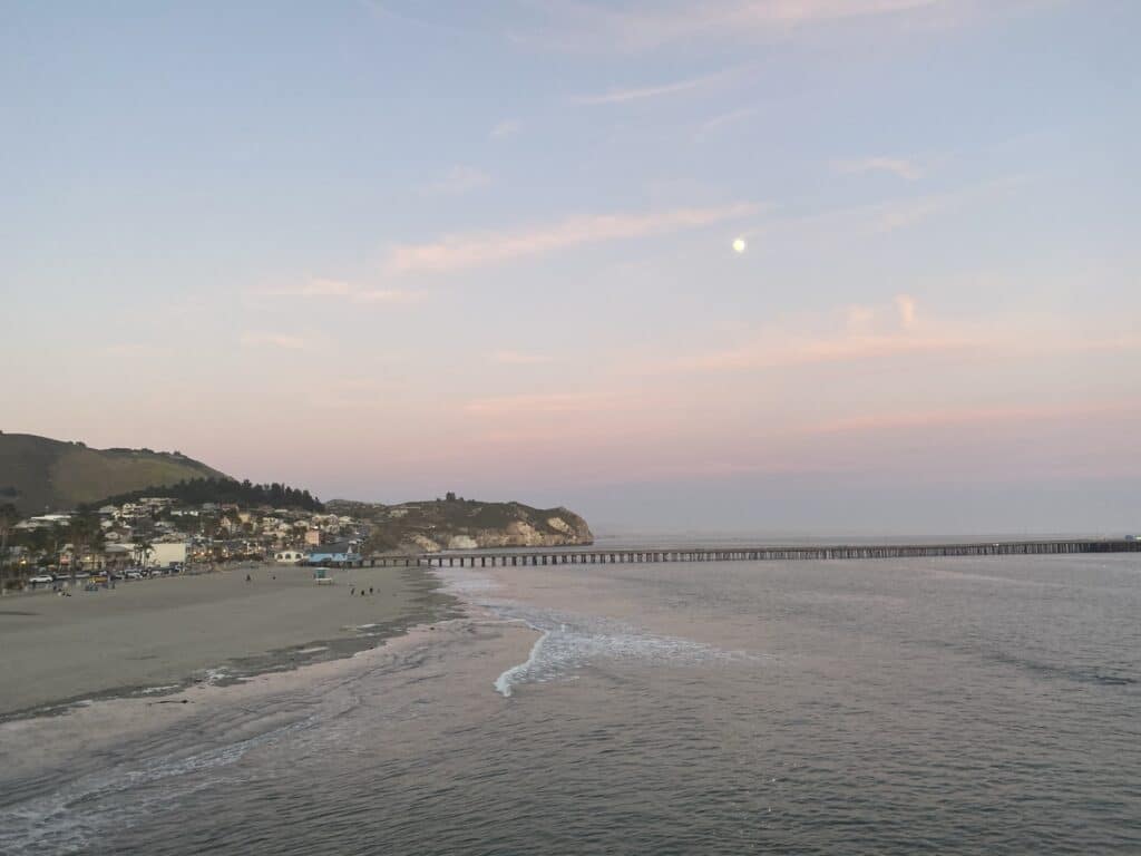 Sunset at Avila Beach