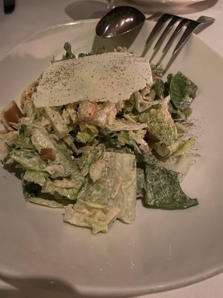 Caesar Salad from Vic & Anthony's Steakhouse - Golden Nugget - Downtown Fremont Street - Las Vegas, Nevada