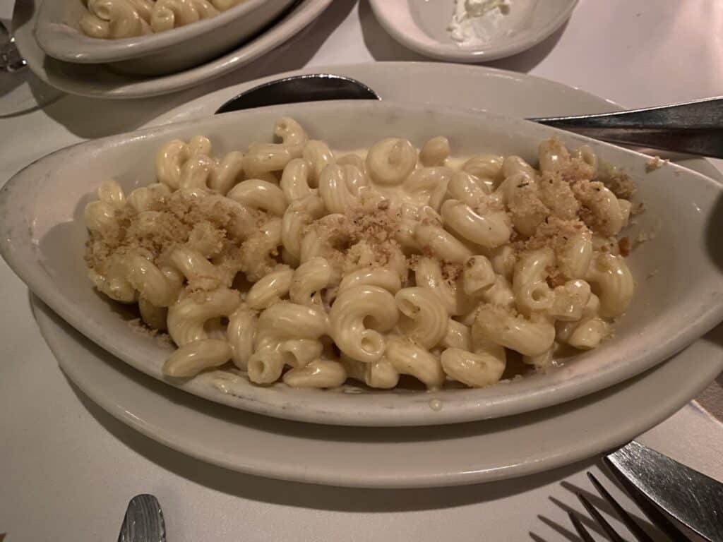 mac n cheese from Vic & Anthony's Steakhouse - Golden Nugget - Downtown Fremont Street - Las Vegas, Nevada