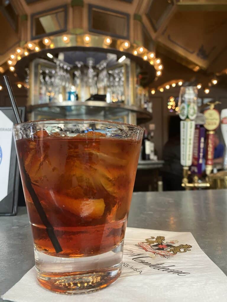 Vieux Carre from Carousel Bar in New Orleans French Quarter