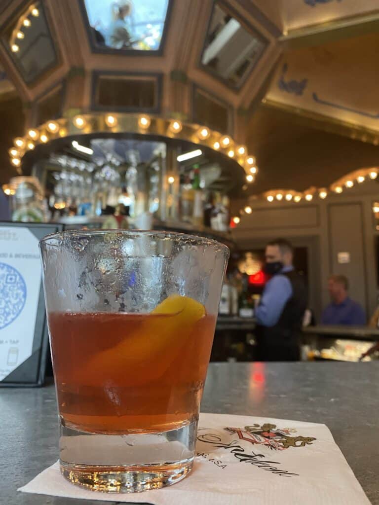 Carousel Bar in New Orleans - Vieux Carre and Sazerac
