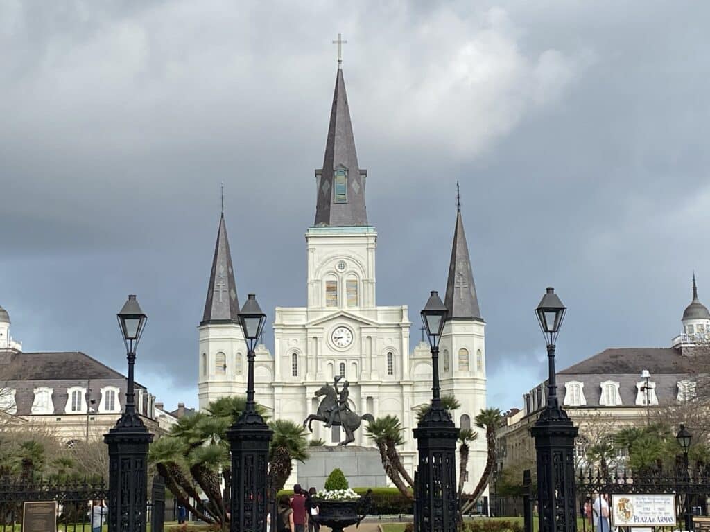 Jackson Square in the New Orleans French Quarter