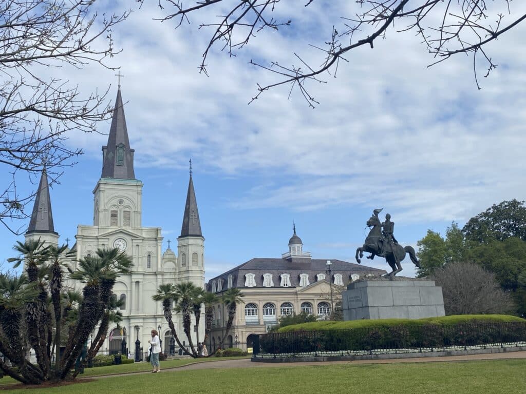Jackson Square in New Orleans French Quarter