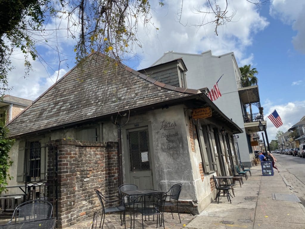 Lafitte's Blacksmith Shop in New Orleans French Quarter