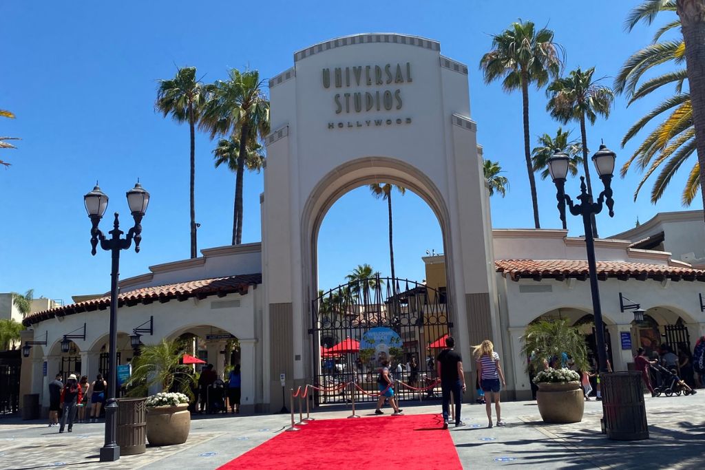 Universal Studios Hollywood Main Entrance Gate