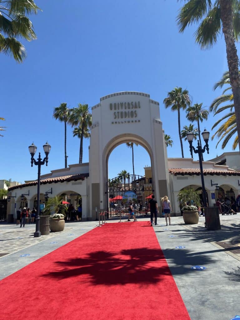 Universal Studios Hollywood Entryway