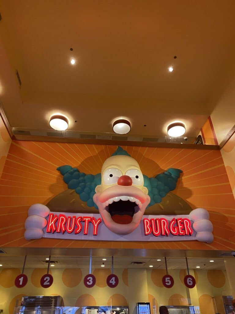 Universal Studios Hollywood - Krusty Burger