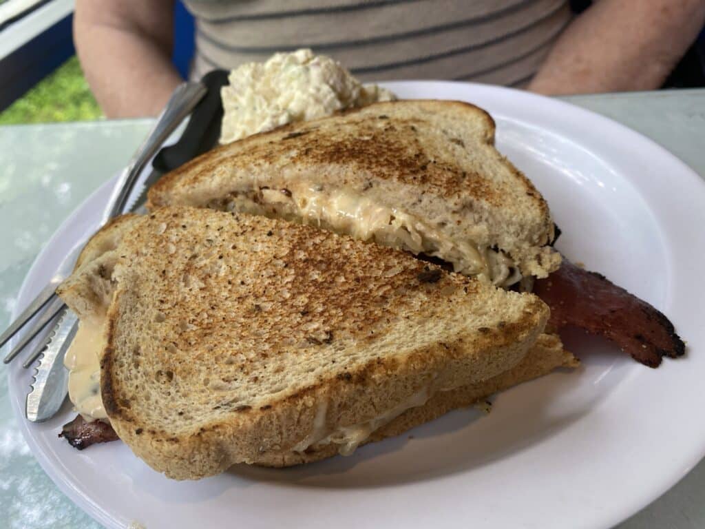 Driftaway Cafe - Reuben sandwich