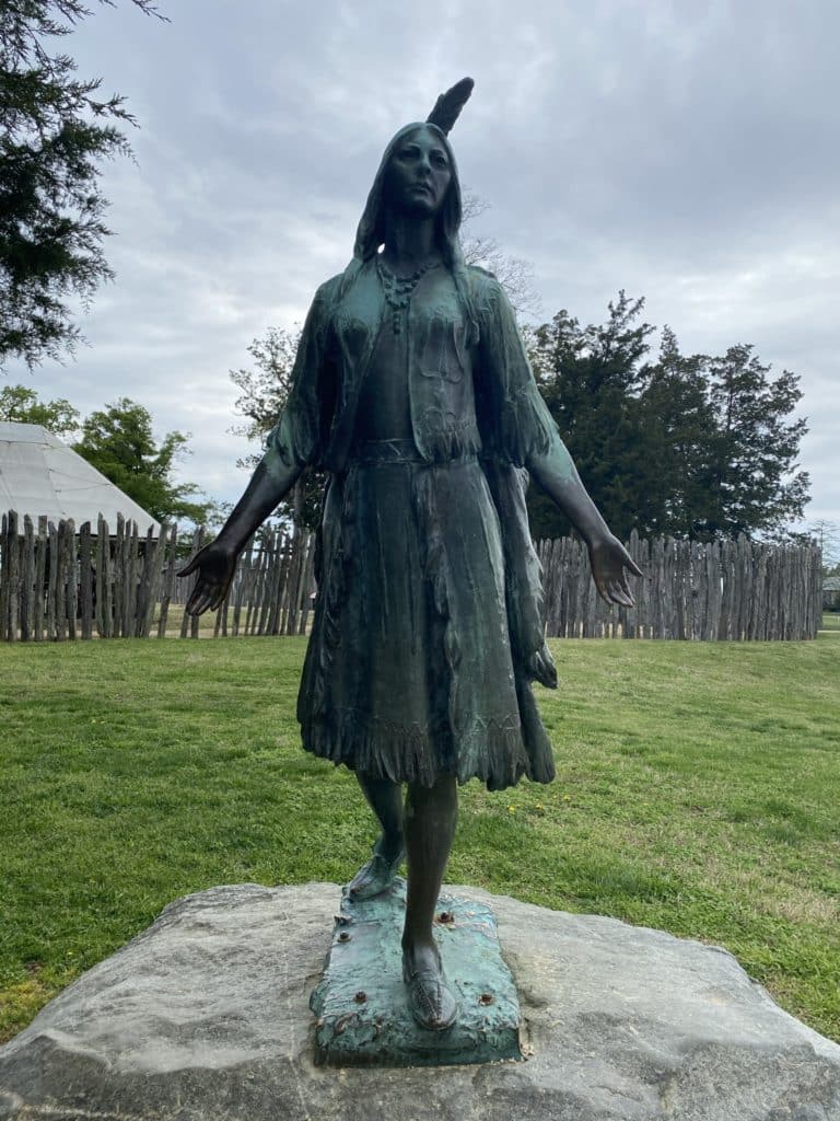 Historic Jamestowne - Pocahontas