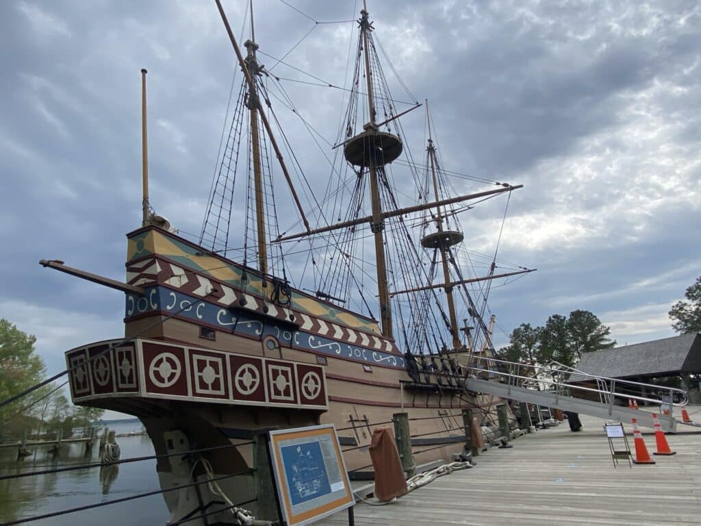 Jamestown Settlement - replica ship