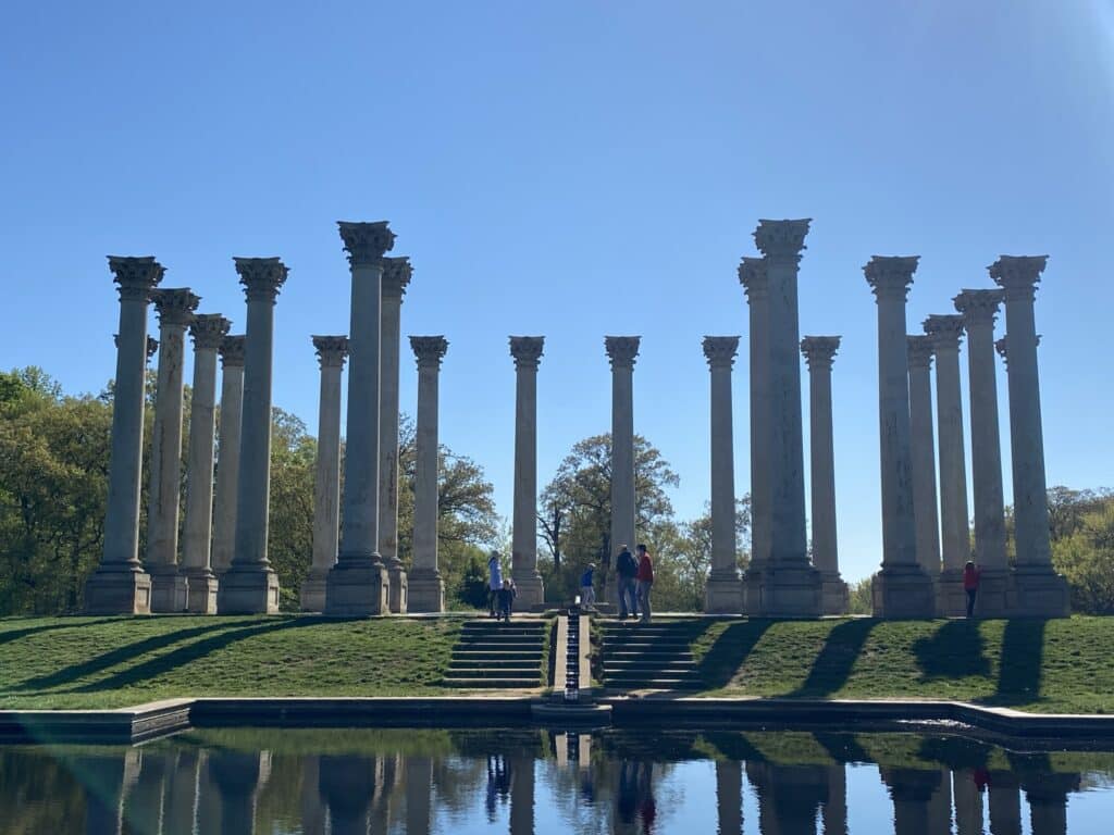 Capitol Columns at the National Arboretum