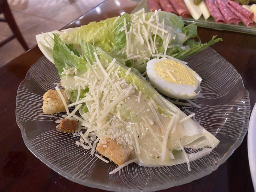 Pampas Brazilian Steakhouse - caesar salad