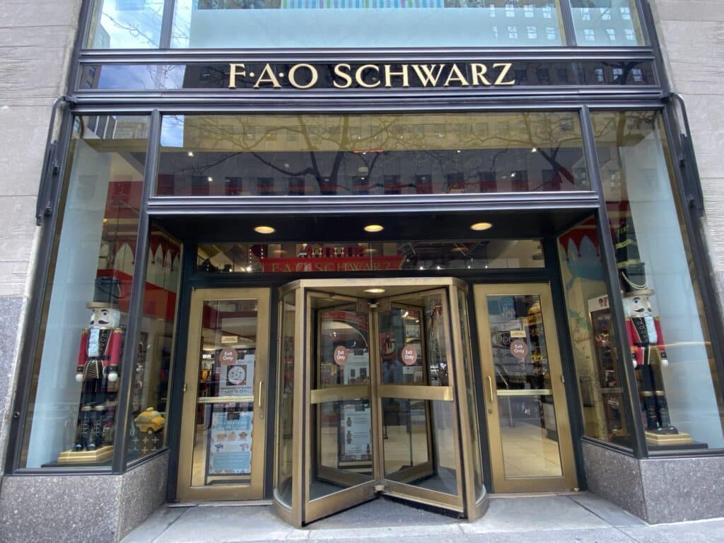 FAO Schwarz in Manhattan
