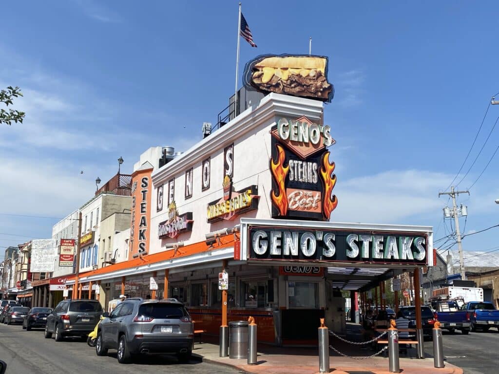 Geno's Steaks in Philadelphia