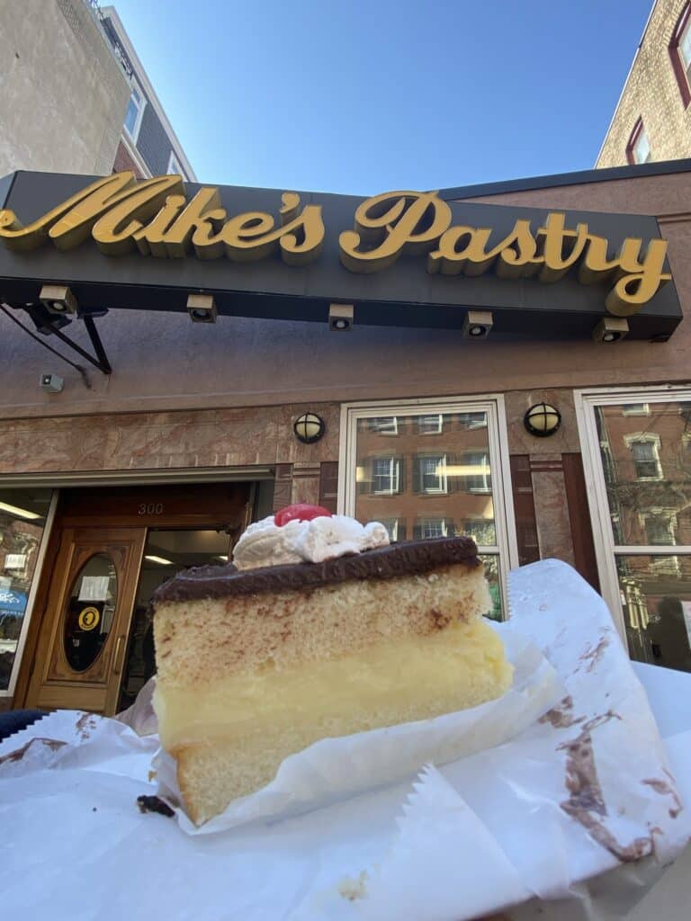 Mike's Pastry - Boston Cream Pie