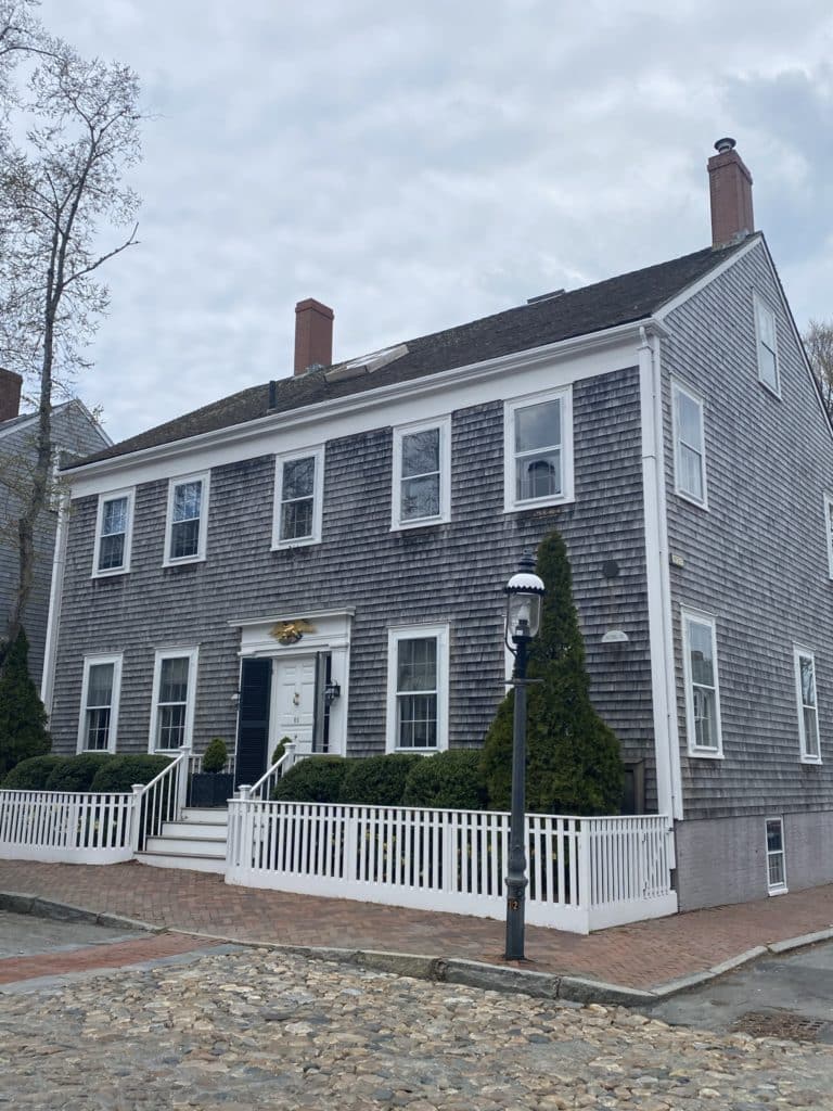 a historic home on Nantucket
