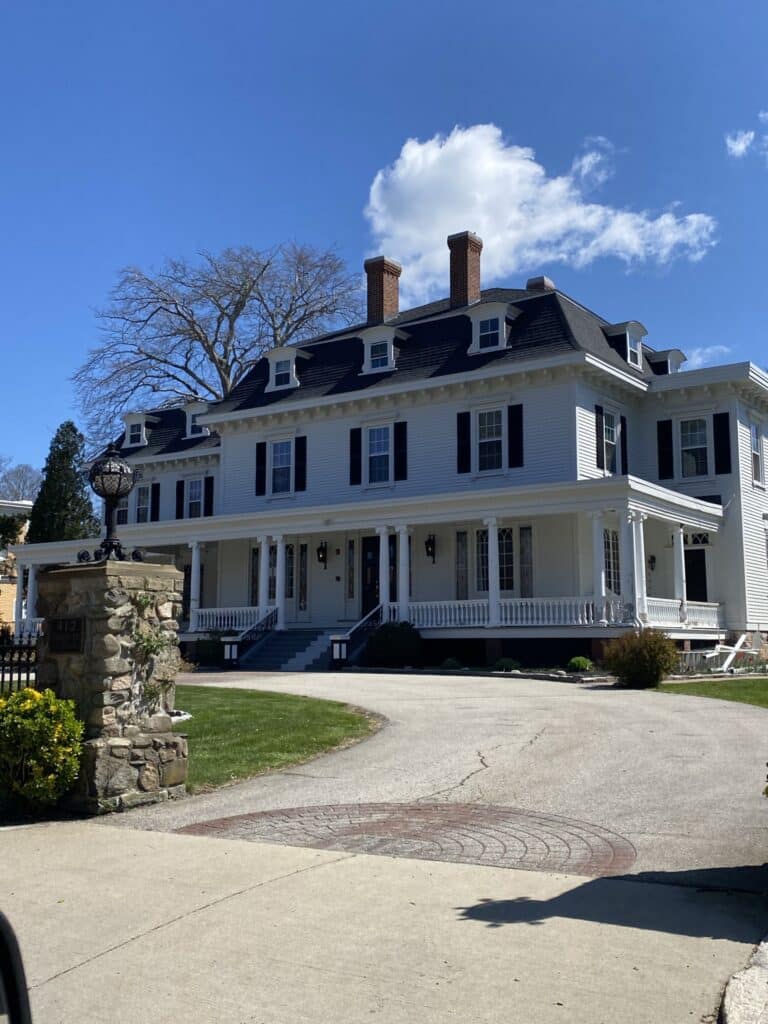 Bellevue Mansions in Newport, Rhode Island