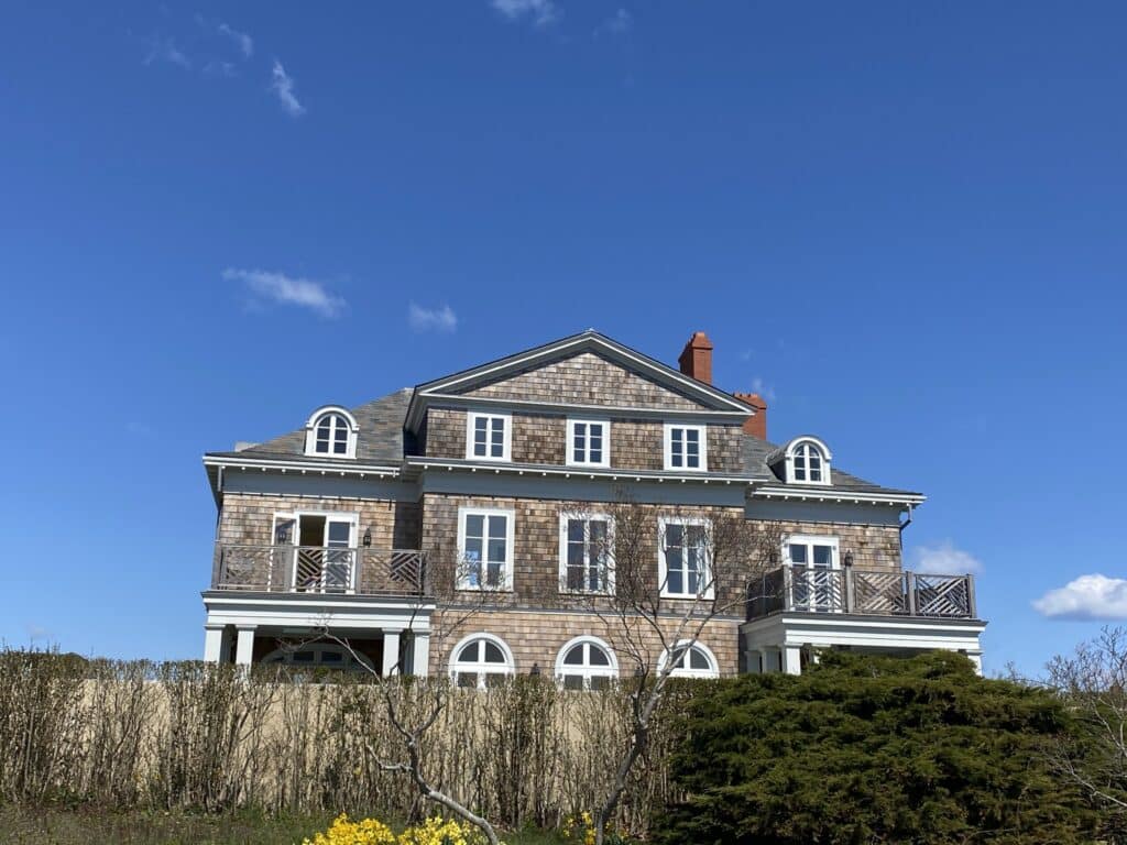 mansions on Ocean Drive in Newport, Rhode Island