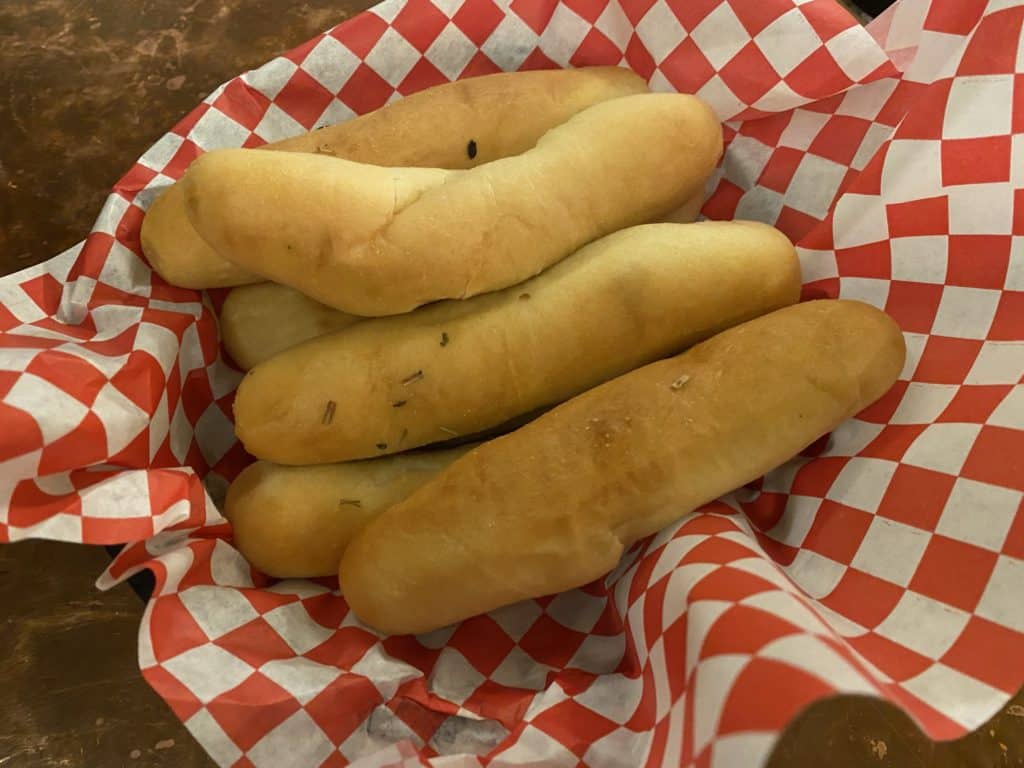 breadsticks from Pasghetti's in Branson, Missouri