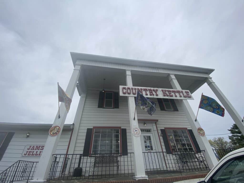 Country Kettle gift shop in the Poconos